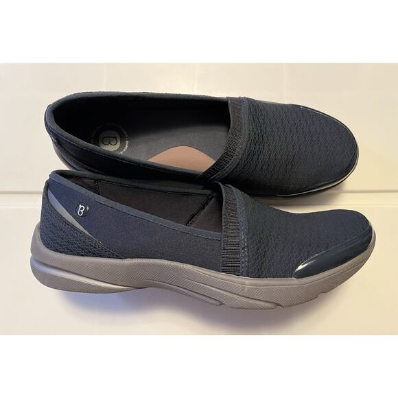 Bzees Lollipop Navy Blue Slip-On Lightweight Comfort Shoes Women’s Size 8.5 M - Picture 1 of 9
